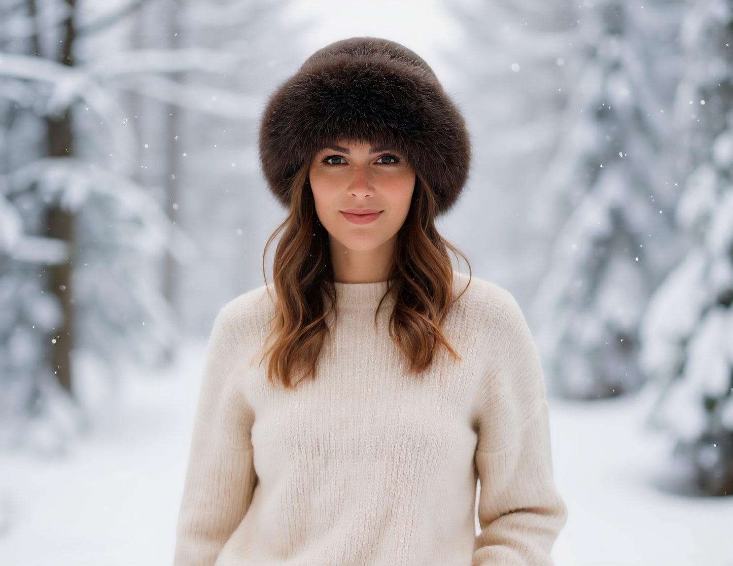 Yara Kuschelige Pelzmütze - 1+1 GRATIS