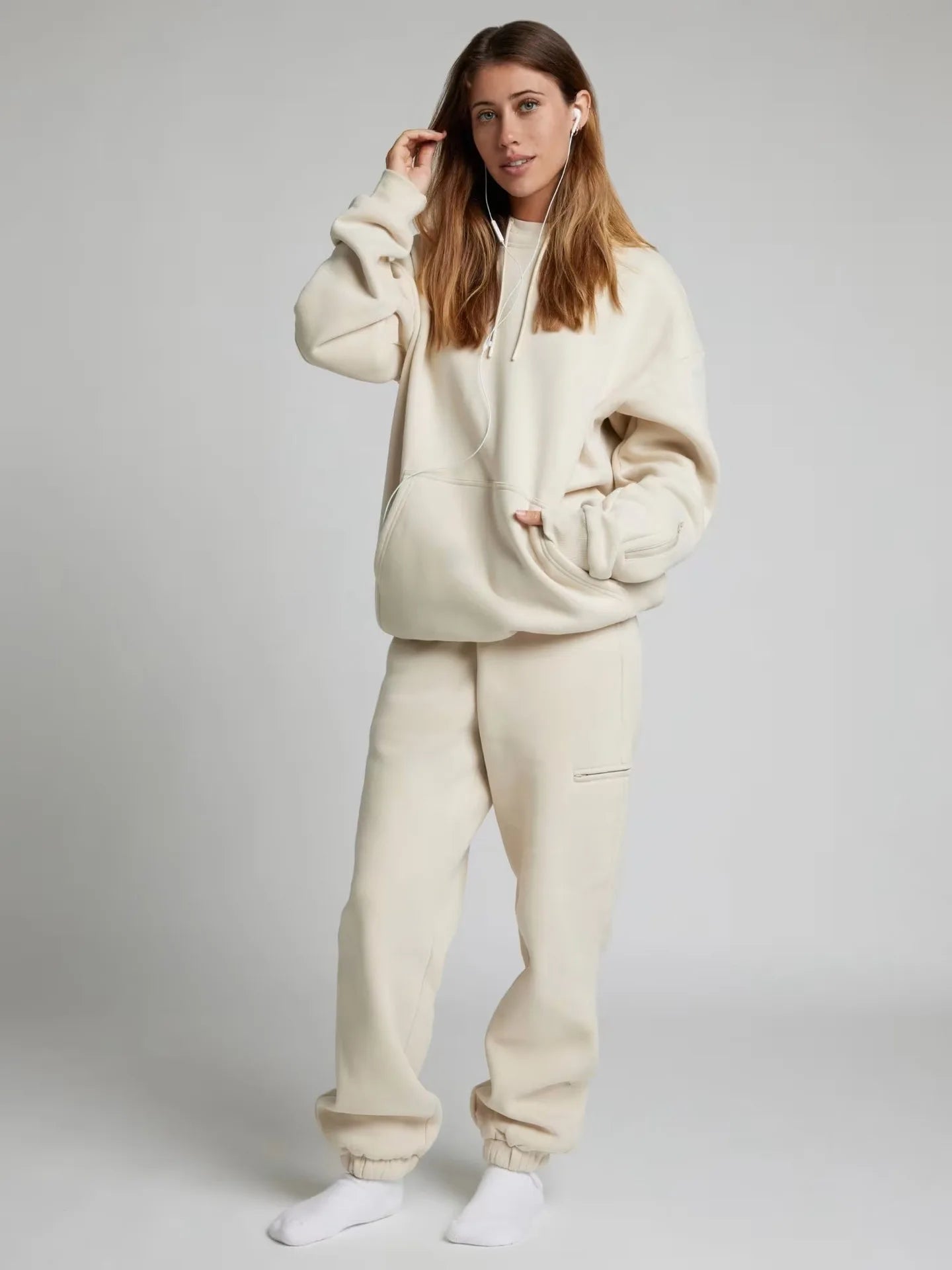 Airplane Comfy Set Weiches Reise-Loungewear-Set