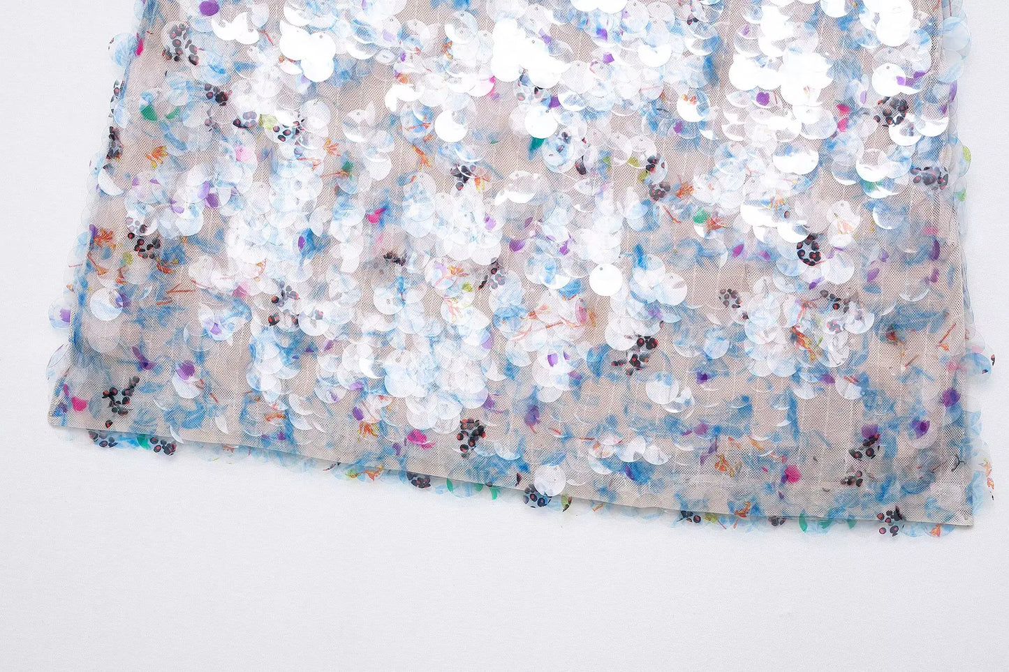 Pailletten-Minirock – Glitzernder Party Look