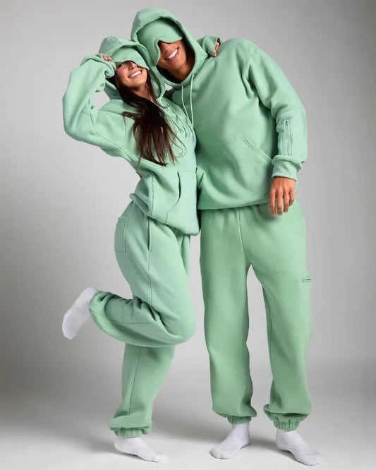 Airplane Comfy Set Weiches Reise-Loungewear-Set