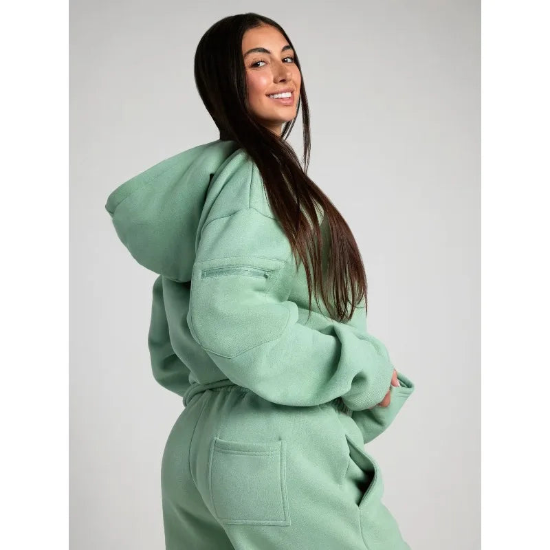 Airplane Comfy Set Weiches Reise-Loungewear-Set