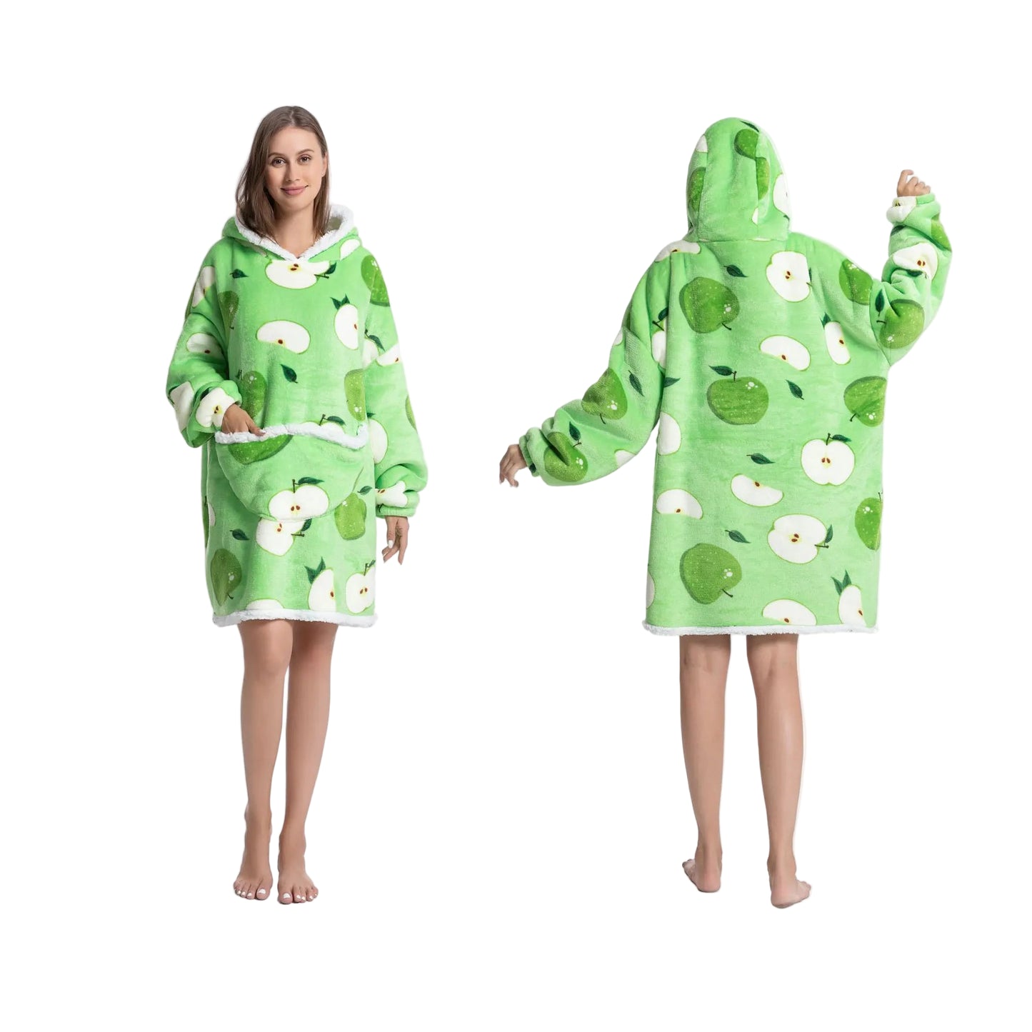 Unisex Kuschel-Hoodie Decke – Oversized & Superweich