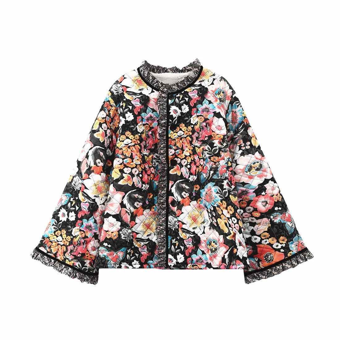 Lori Übergangsjacke mit Blumenprint