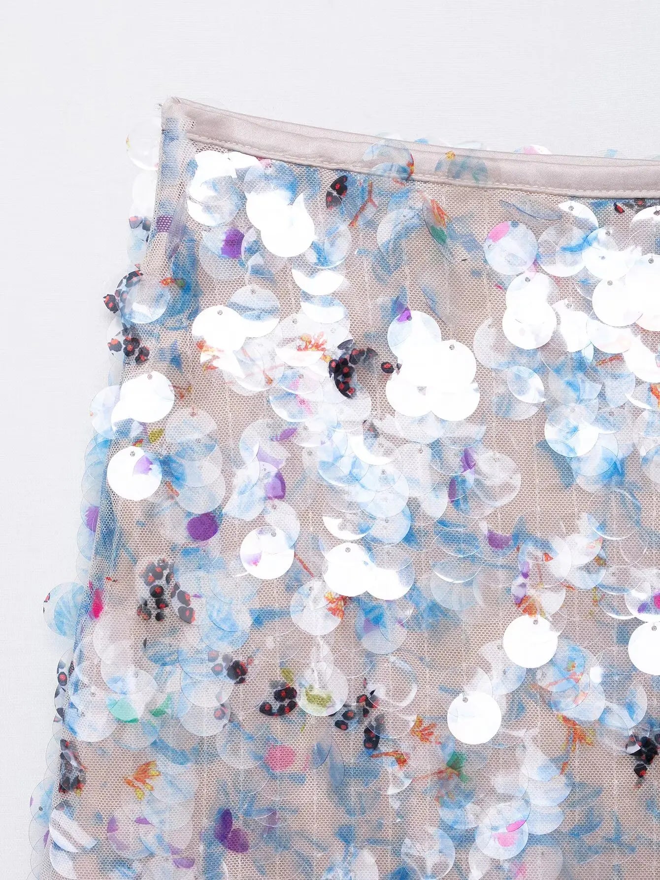 Pailletten-Minirock – Glitzernder Party Look