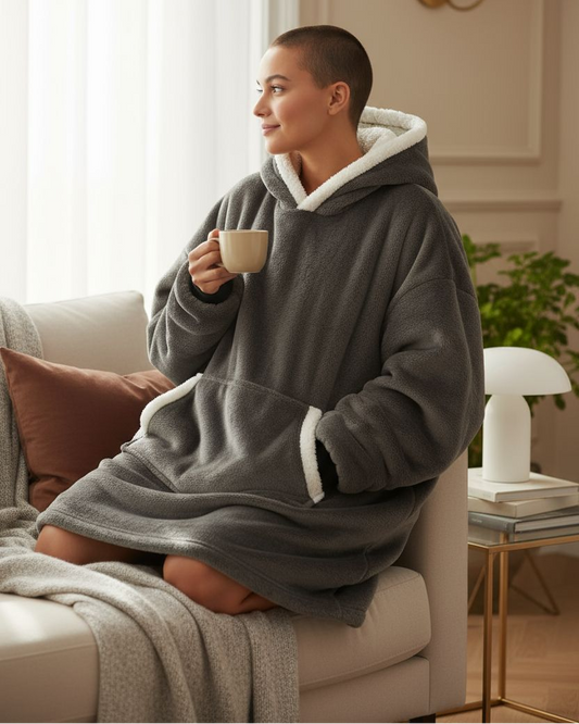 Noa Oversized Fleece Hoodie