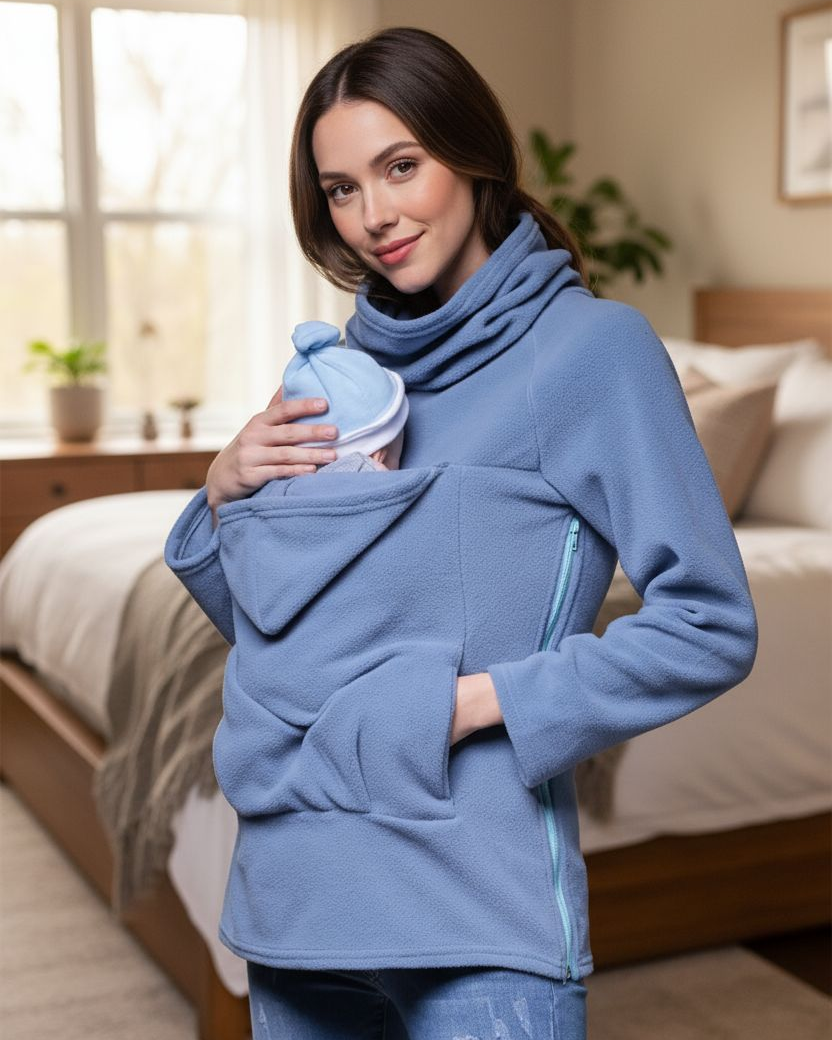 Kuscheliger Baby-Tragepullover