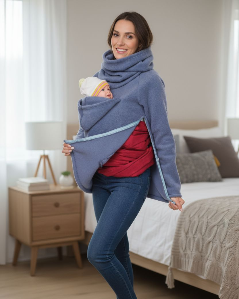 Kuscheliger Baby-Tragepullover