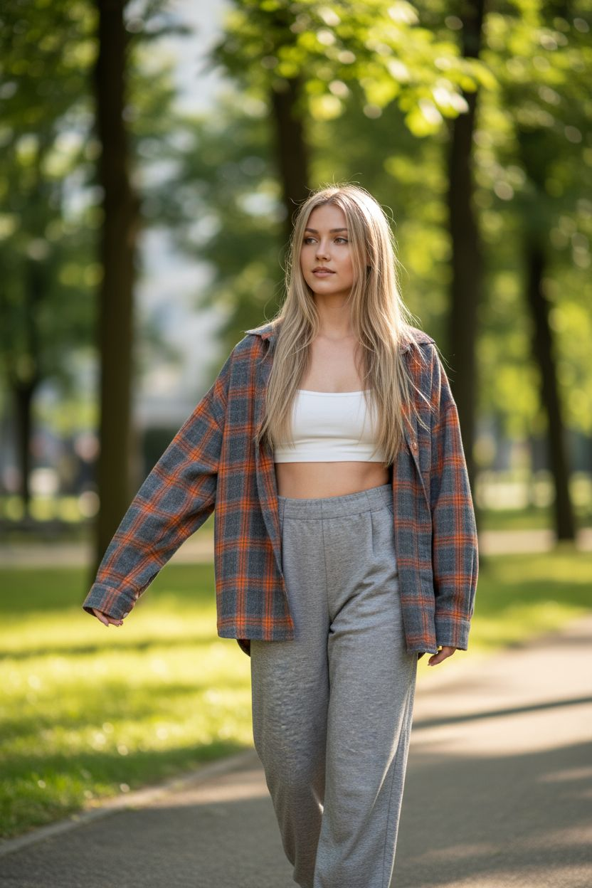 Romy Hemdjacke Kariert & Weich