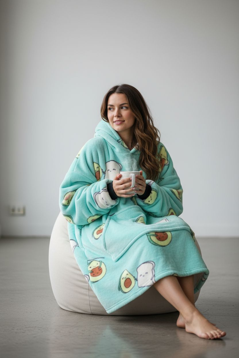 Noa Oversized Fleece Hoodie