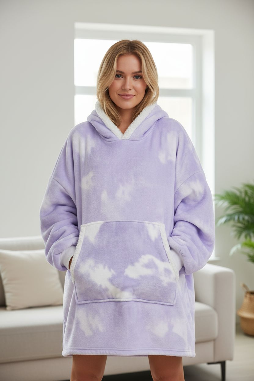 Kuschelige Oversize Hoodie-Decke - Limitierte Edition