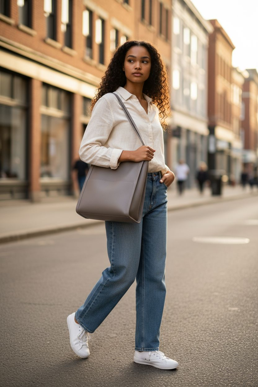 Trisha Handtasche aus PU-Leder