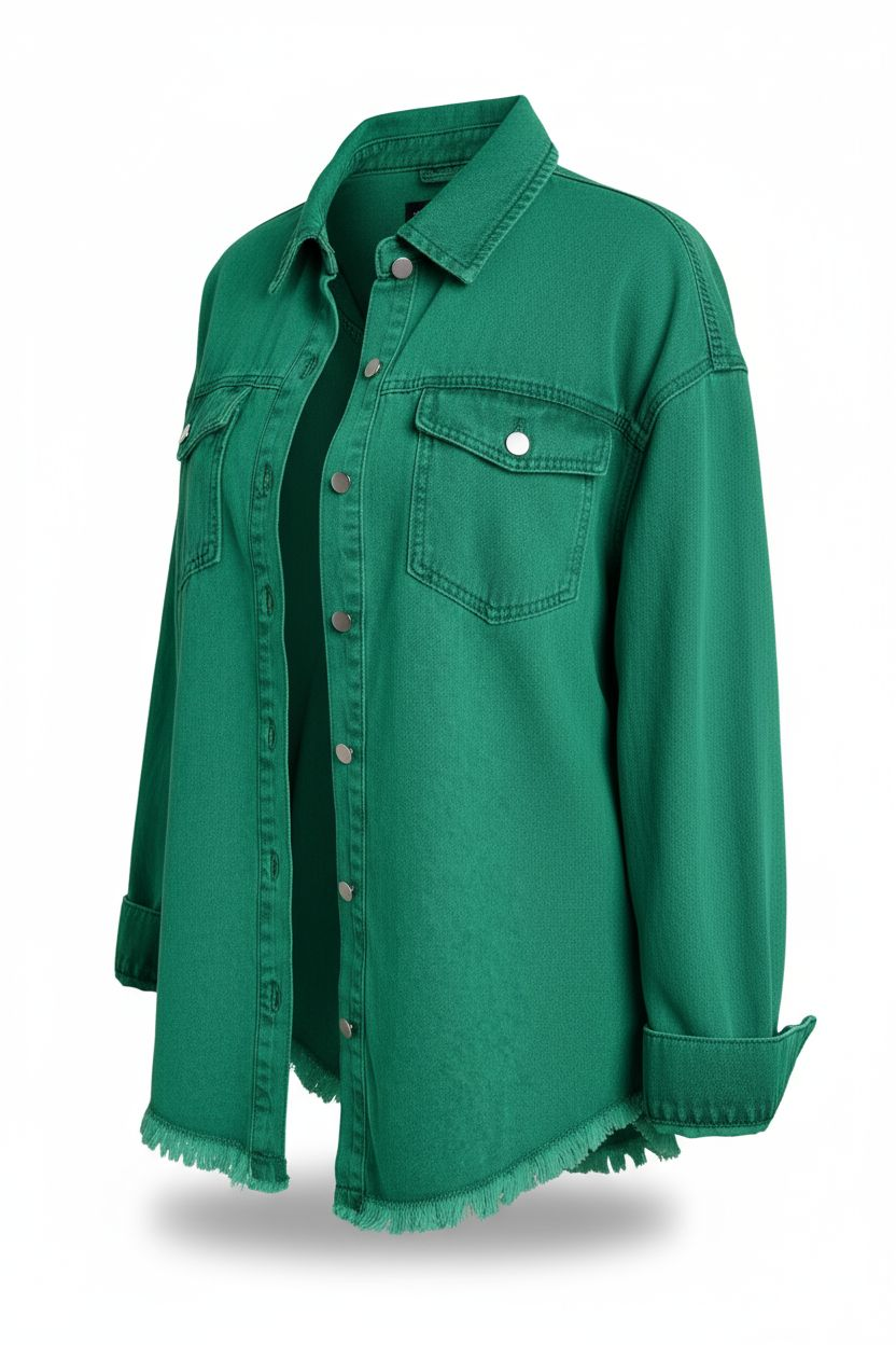 Gina Oversize Jeansjacke