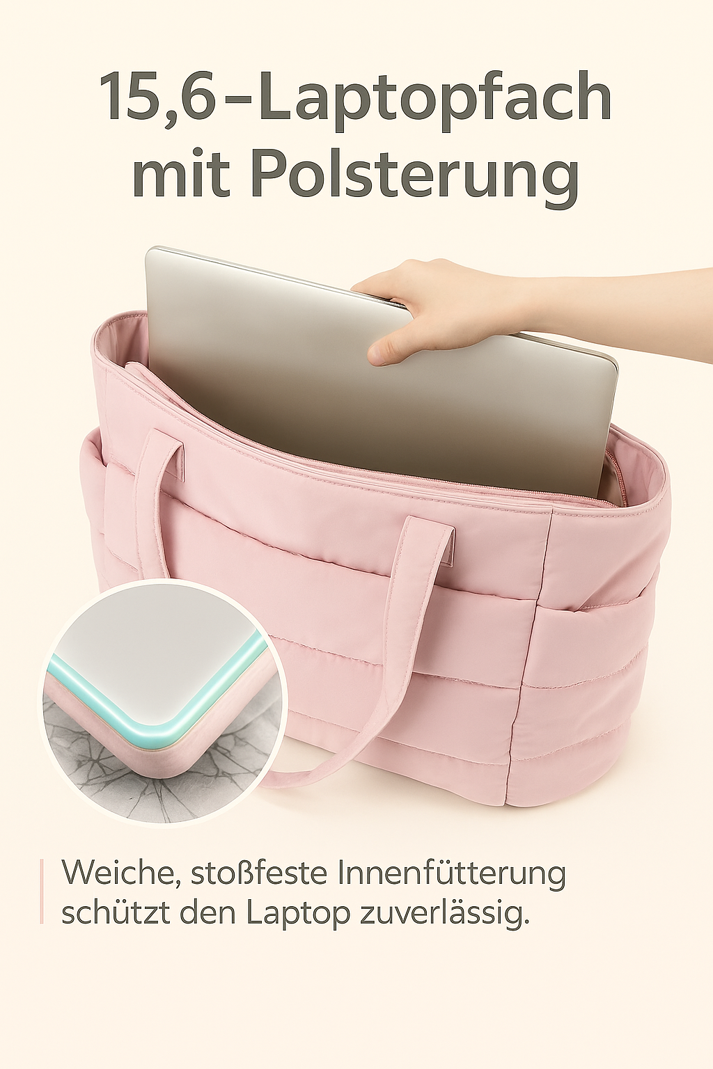 Elena Handtasche Leichte Flauschige Tote Bag