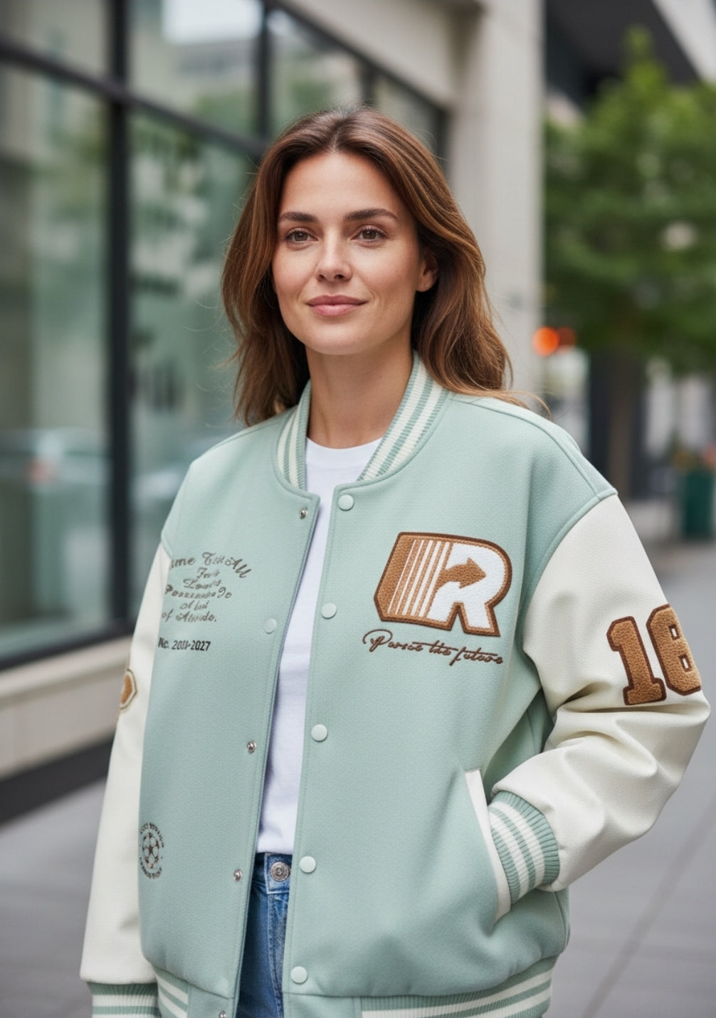 Amerikanische Baseball-Jacke