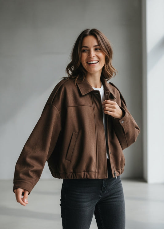 Kelly Wildlederjacke