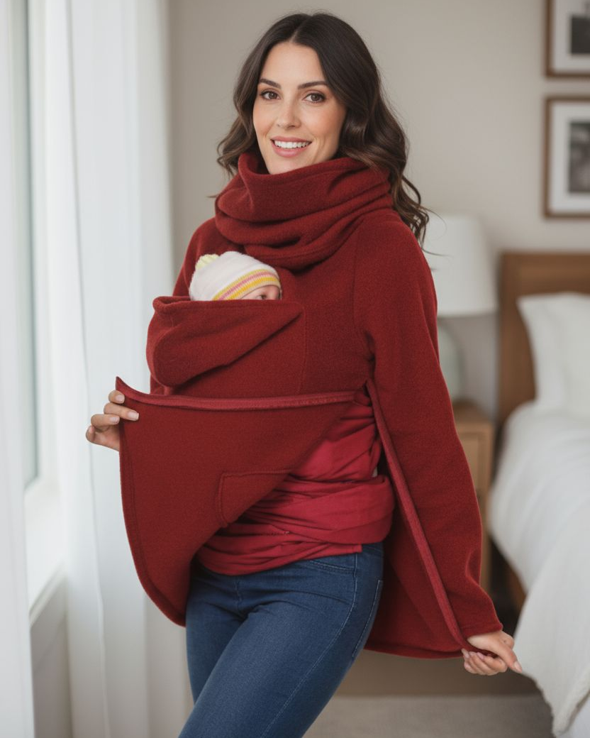 Kuscheliger Baby-Tragepullover