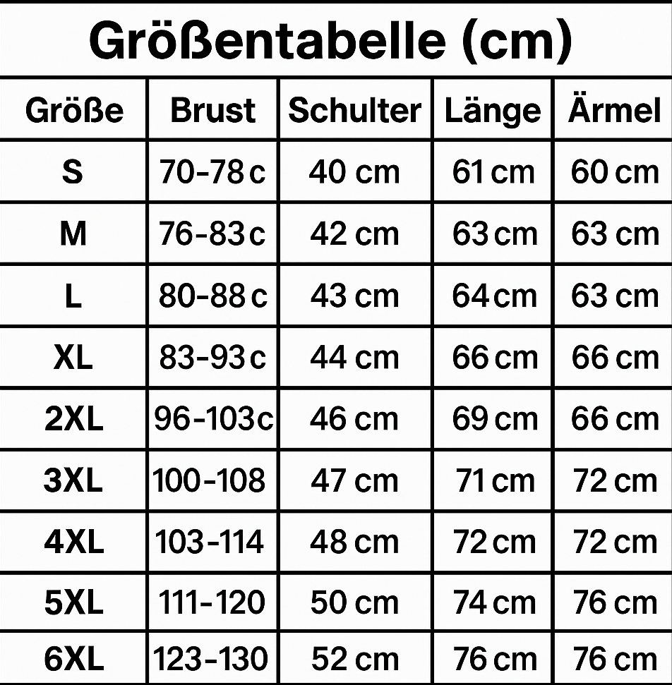 Beheizte Unisex-Jacke 21 Heizzonen & 3 Temperaturstufen