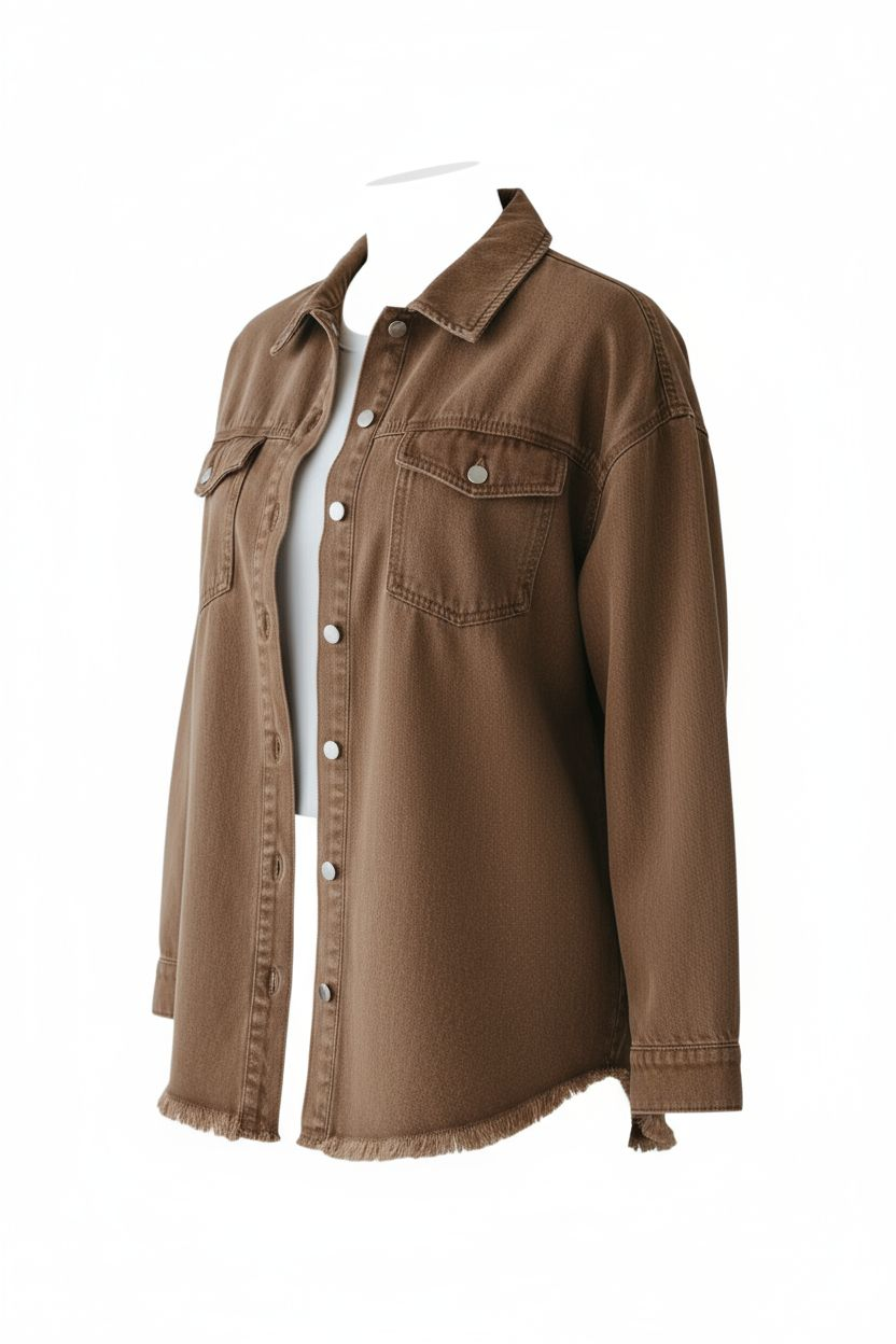 Gina Oversize Jeansjacke