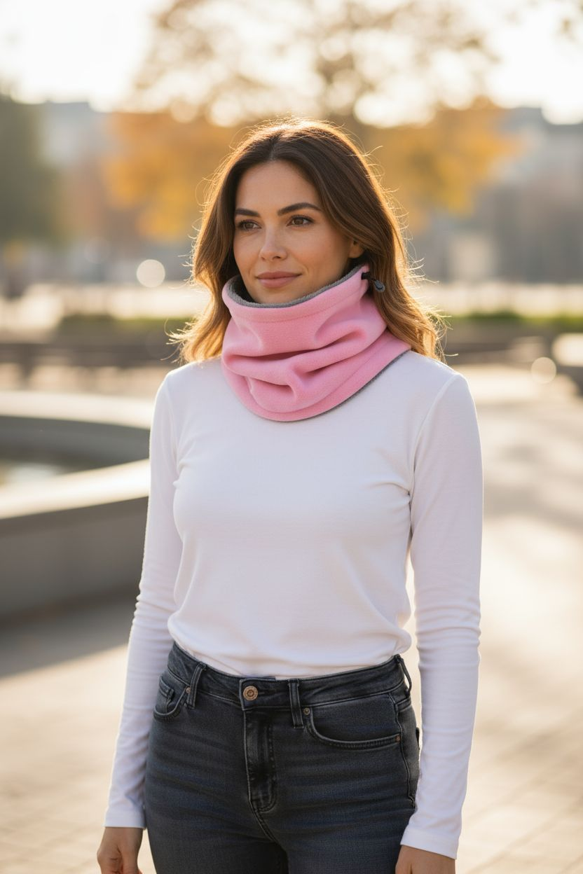 Yindy 2-in-1 Mütze & Nackenwärmer