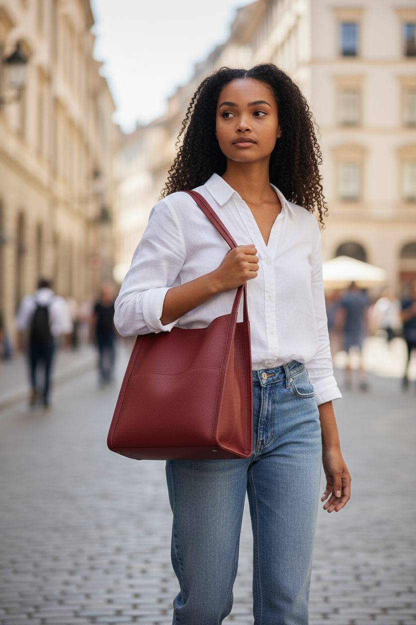 Trisha Handtasche aus PU-Leder