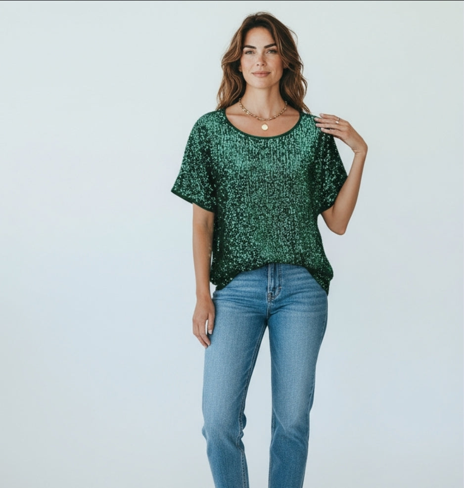 Glitzer Party T-Shirt