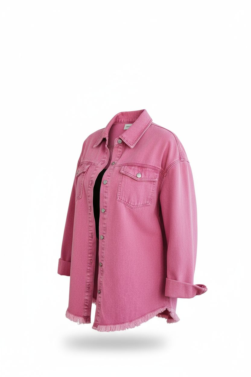 Gina Oversize Jeansjacke