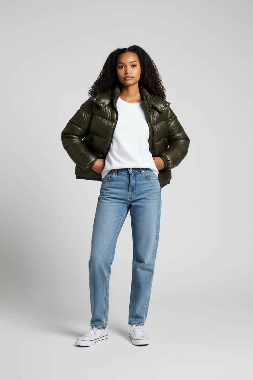 Vinny Unisex daunenjacke leicht, warm & modisch