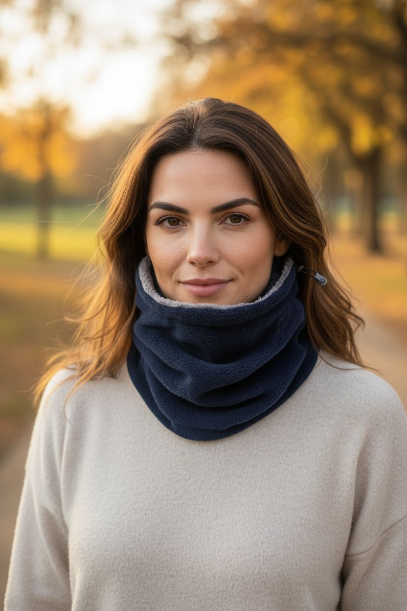 Yindy 2-in-1 Mütze & Nackenwärmer