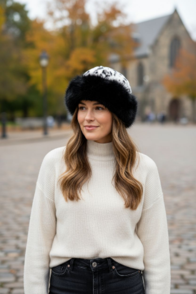 Yara Kuschelige Pelzmütze - 1+1 GRATIS