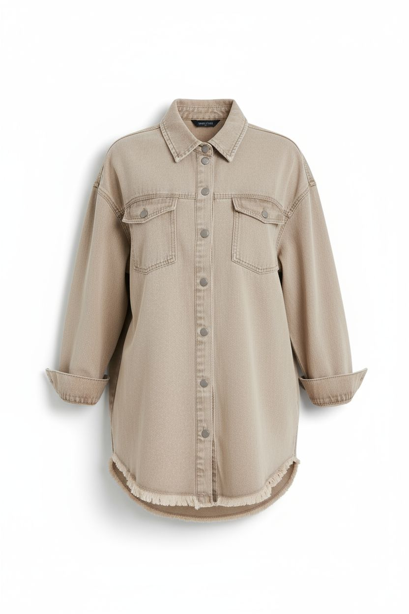 Gina Oversize Jeansjacke