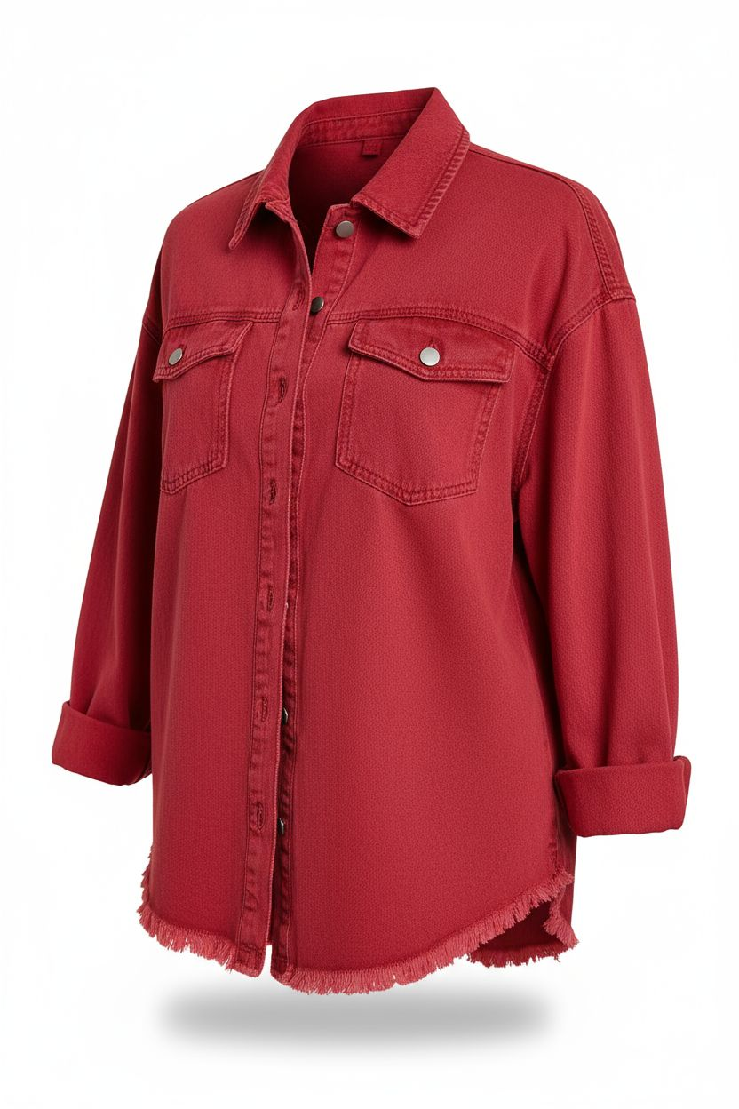 Gina Oversize Jeansjacke