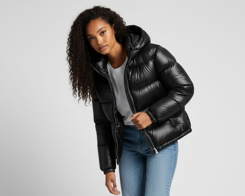 Vinny Unisex daunenjacke leicht, warm & modisch