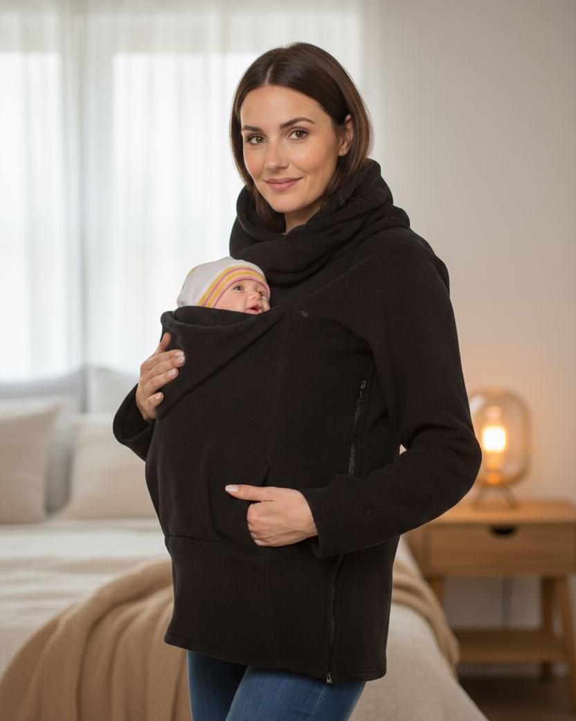 Kuscheliger Baby-Tragepullover