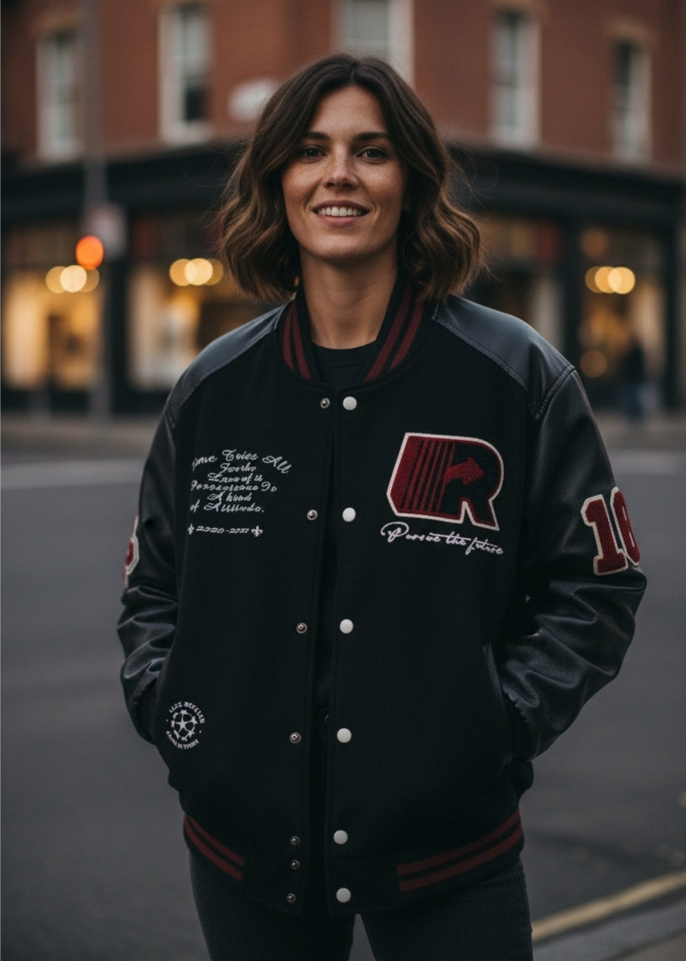 Amerikanische Baseball-Jacke