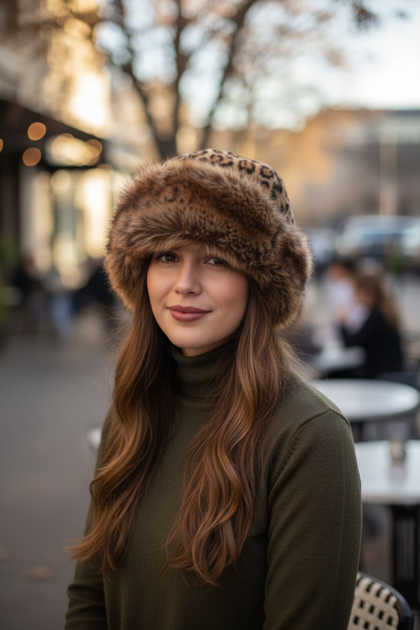 Yara Kuschelige Pelzmütze - 1+1 GRATIS