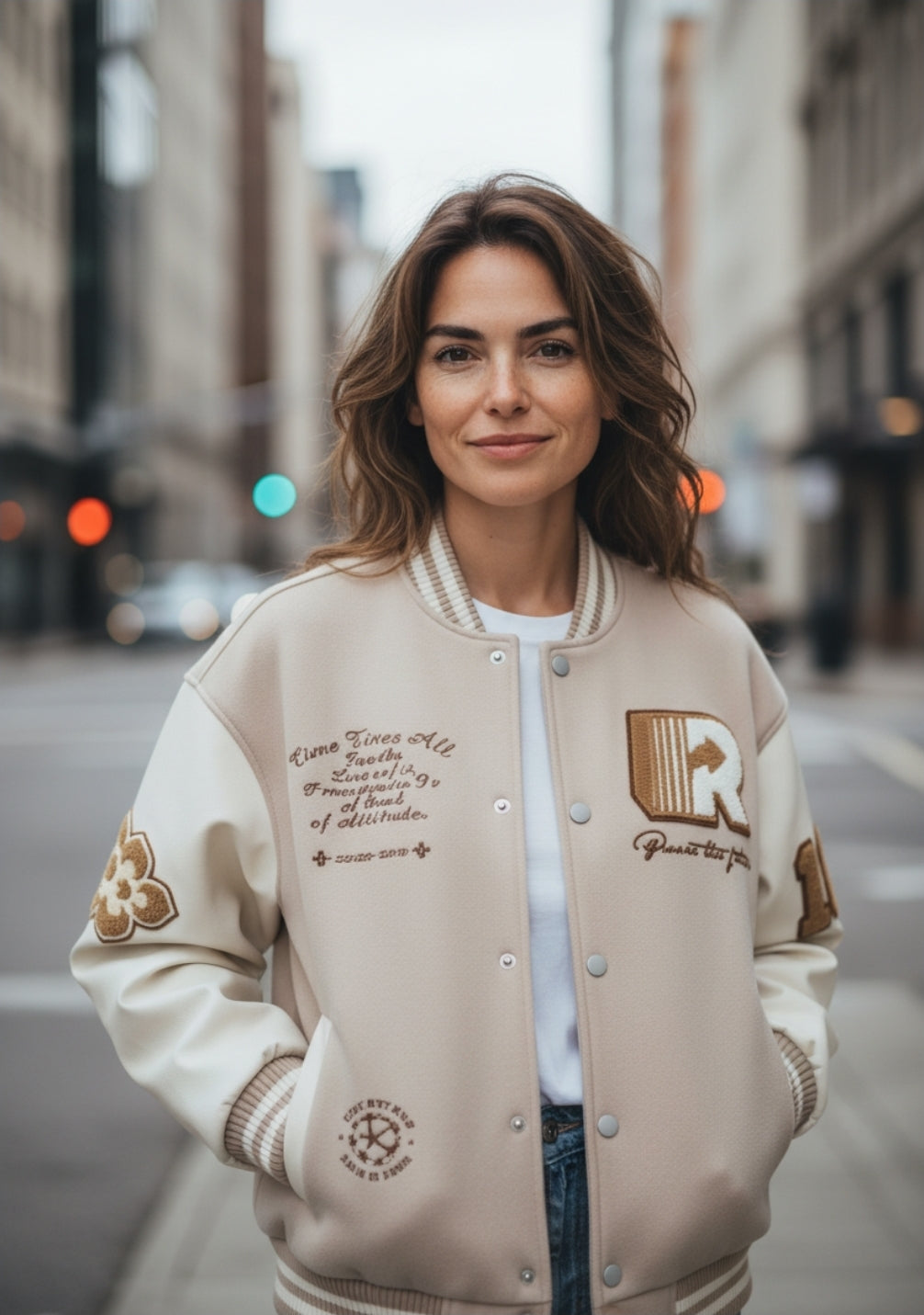 Amerikanische Baseball-Jacke