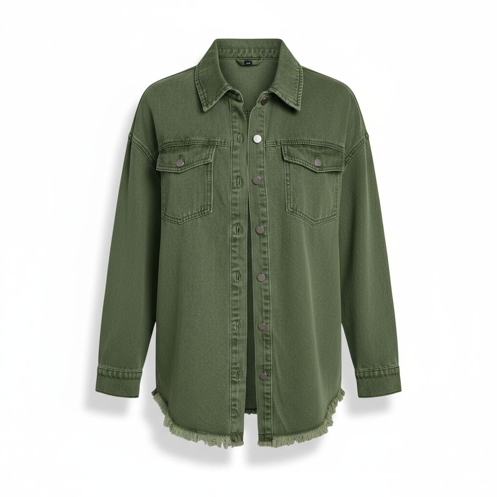 Gina Oversize Jeansjacke