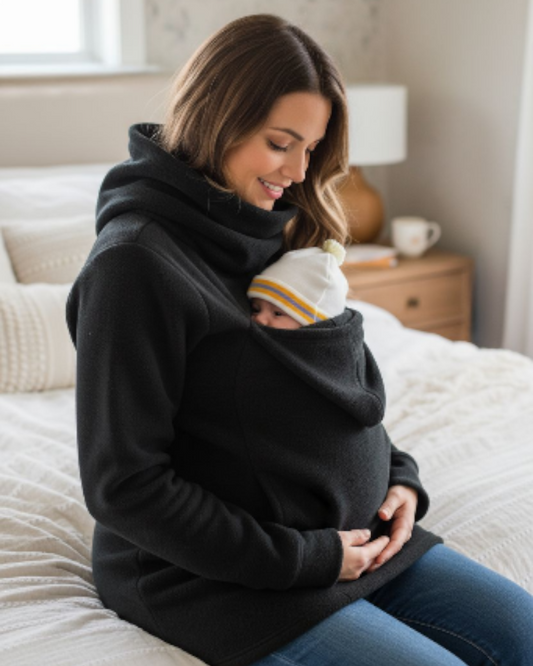 Kuscheliger Baby-Tragepullover