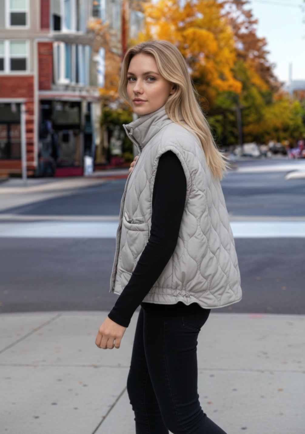 Livera Vintage Steppweste