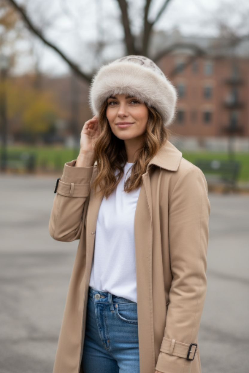 Yara Kuschelige Pelzmütze - 1+1 GRATIS