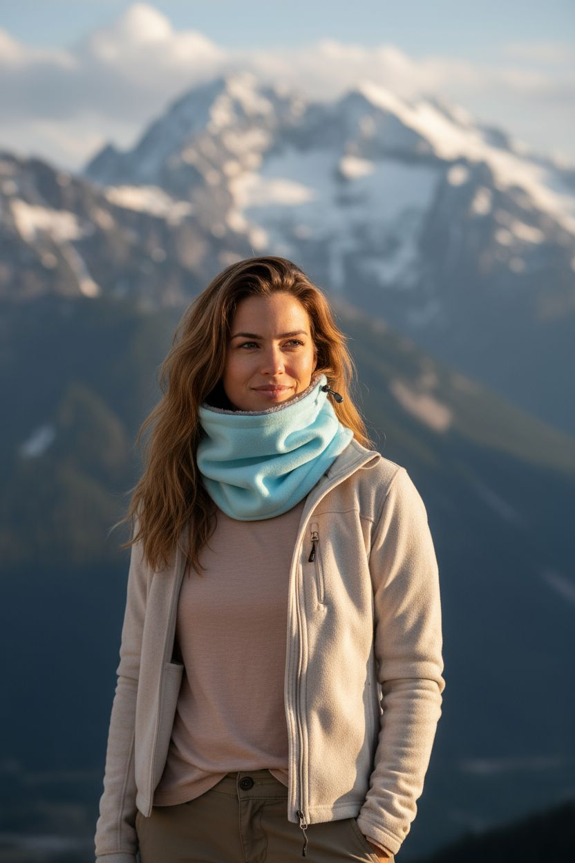 Yindy 2-in-1 Mütze & Nackenwärmer