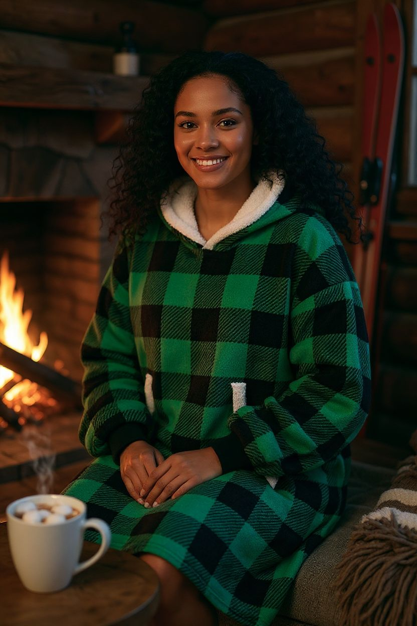 Kuschelige Oversize Hoodie-Decke - Limitierte Edition